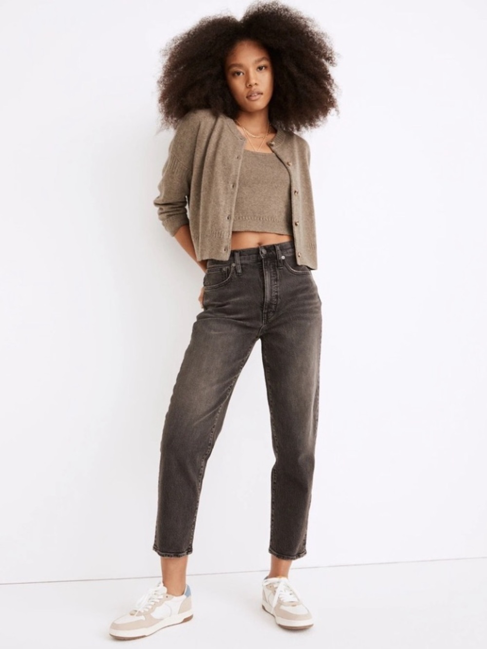 MADEWELL Balloon Jeans in Brunswick Wash Size 23